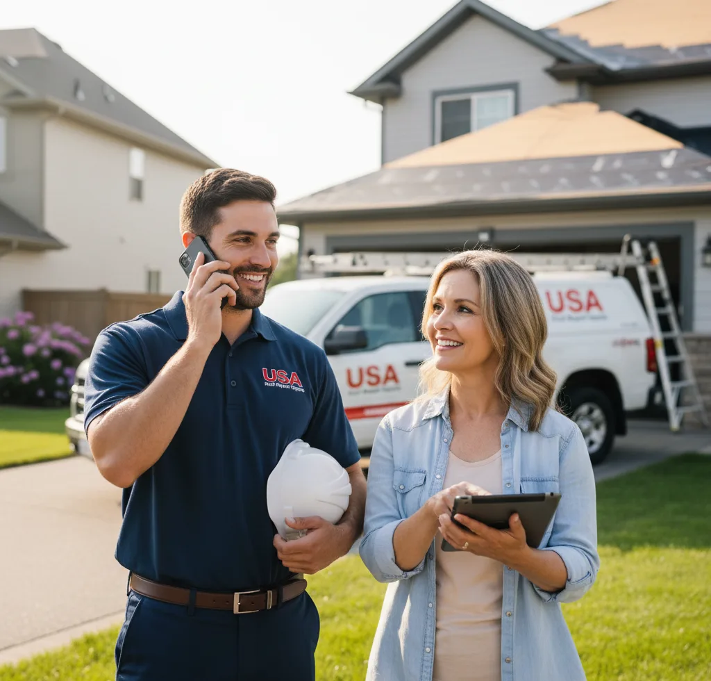 USA Roof Repair Experts customer support in Rio Dell